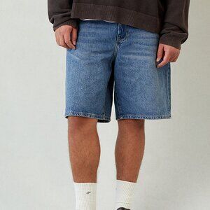 PacSun Men's Size 36Wx10L Medium Indigo Baggy Denim Shorts
